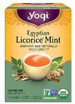 Yogi Herbal Tea Caffeine Free Egyptian Licorice Mint
