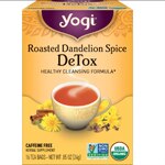 Yogi Non-GMO Caffeine Free Orgaic Detox Tea Roasted Dandelion Spice