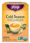 Yogi Non-GMO Caffeine Free Organic Herbal Tea Cold Season Orange