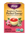 Yogi Non-GMO Caffeine Free Perfect Energy Raspberry Passion
