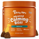 Zesty Paws Advanced Calming Bites Behavior Supplement Dogs Turkey