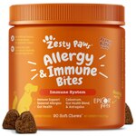 Zesty Paws Aller-Immune Bites Immune System Support for Dogs Peanut Butter