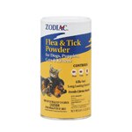 Zodiac Flea & Tick Powder for Dogs Puppies Cats & Kittens Citrus