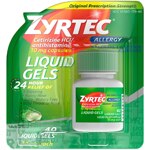 Zyrtec Allergy Liquid Gels