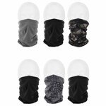 al-SHIELDS PSAU-1 Adult Unisex Set of 6 Multi Wear Neck Gaiters
