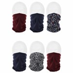 al-SHIELDS PSL-2 Ladies Set of 6 Multi Wear Neck Gaiters
