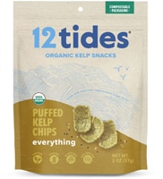 12 Tides Organic Puffed Kelp Chips Everything