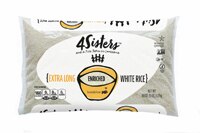 4Sisters Non-GMO Enriched Extra Long Grain White Rice
