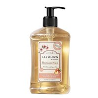 A La Maison French Liquid Hand Soap - Heirloom Peach