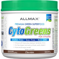 ALLMAX Nutrition CytoGreens For Athletes Chocolate