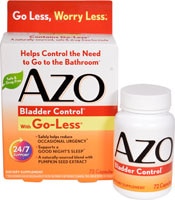 AZO Bladder Control™ with Go-Less®
