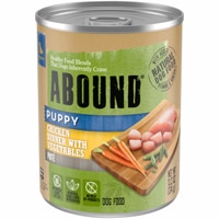 Abound Chicken Dinner With Vegetables Pate Puppy Food