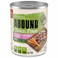 Abound Grain Free Natural Dog Food Beef & Vegetable