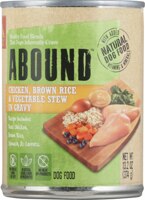 Abound Natural Dog Food Chicken Brown Rice & Vegetable