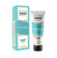 Active Wow 24K White Baking Soda Whitening Mint Toothpaste