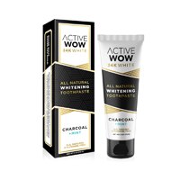 Active Wow 24K White Charcoal Whitening Mint Toothpaste