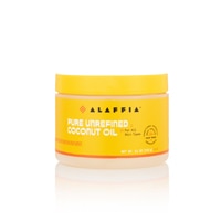 841320107518 - Alaffia  Unrefined Coconut Oil - Unscented -- 11 oz