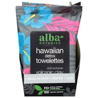 Alba Botanica™ Hawaiian Detox Towelettes Volcanic Clay