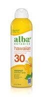 Alba Botanica Hawaiian Sunscreen Spray SPF 30 Coconut