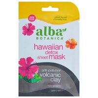 Alba Botanica™ Hawaiin Detox Sheet Mask Volcanic Clay