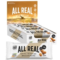 All Real Natural Protein Bar Almond & Vanilla
