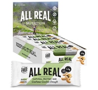 All Real Natural Protein Bar Cashew Cookie Dough