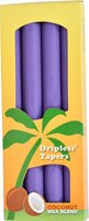 Aloha Bay Dripless Tapers Coconut Wax Blend Violet