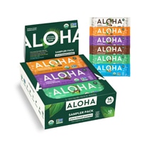 Aloha Plant-Based Protein Bars Sampler Pack