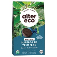 Alter Eco Organic Deep Dark Chocolate Classic Blackout -- 2.82 oz - Vitacost