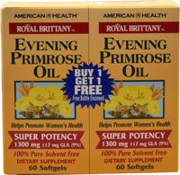 American Health Royal Brittany™ Evening Primrose Oil Twin Pack