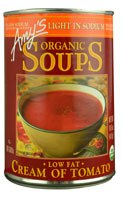 Amy's Organic Soup Low Fat Light in Sodium Cream of Tomato - 14.5 oz