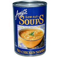 Amy's Organic Soup Low Fat No Chicken Noodle - 14.1 fl oz