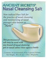 Ancient Secrets Nasal Cleansing Salt Packets