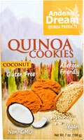 Andean Dream Gluten Free Quinoa Cookies Coconut