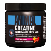 039442033314 - Animal  Creatine Performance Chews   Fruit Punch -- 120 Chewable Tablets