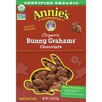 Annie's Homegrown Bunny Grahams Baked Snacks Chocolate