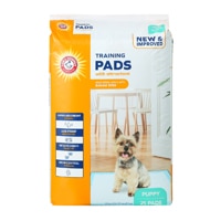 Arm Hammer for Dogs Puppy Training Pads with Attractant 25