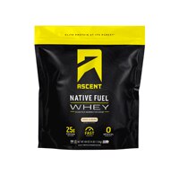 Ascent Native Fuel Whey Protein Powder Vanilla Bean