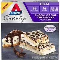 Atkins Dessert Bar Chocolate Chip Cheesecake