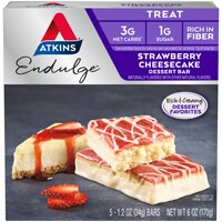 Atkins Dessert Bars Strawberry Cheesecake