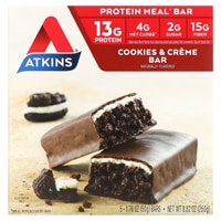 Atkins Protein Meal Bar Cookies & Creme