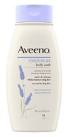 Aveeno Stress Relief Body Wash Lavender, Chamomile and Ylang-Ylang Scented