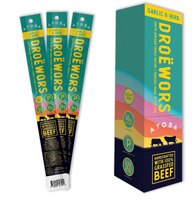Ayoba Grass-Fed Droewors Beef Stick Garlic & Herb