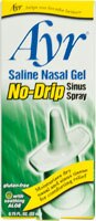 Ayr Saline Nasal Gel No-Drip Sinus Spray