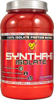 834266066155 - BSN  Syntha-6 Isolate Whey Protein Powder   Strawberry Milkshake -- 24 Servings