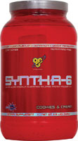 834266006304 - BSN  Syntha-6 Lean Muscle Protein Powder   Cookies & Cream -- 28 Servings