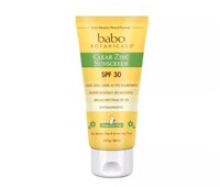 Babo Botanicals Clear Zinc Sunscreen SPF 30 plus Fragrance Free