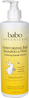 Babo Botanicals Moisturizing Baby Shampoo & Wash Comforting Oatmilk Calendula
