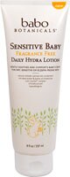 Babo Botanicals Sensitive Baby Daily Hydra Lotion Fragrance Free