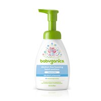 Babyganics Alcohol Free Foaming Hand Sanitizer Fragrance Free Pump Bottle